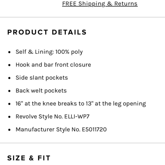 REVOLVE Elliatt Beyond Pant in White Size S - Picture 9 of 11